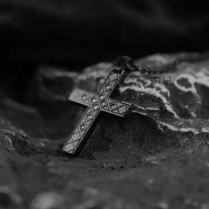 CZ Cross pendant 03 CZ Cross pendant 03