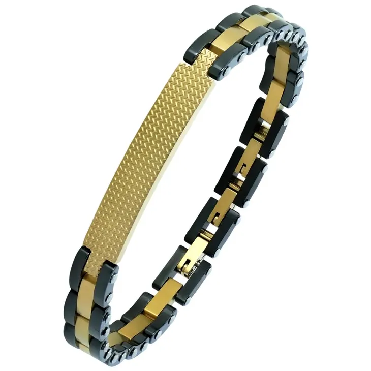 316L Stainless Steel Ceramic Link Bracelet – Wholesale & Customizable 316L Stainless Steel Ceramic Link Bracelet – Wholesale & Customizable