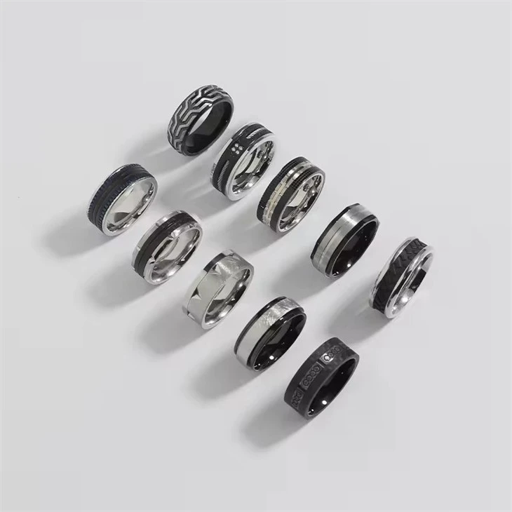 Engagement Wedding Band Black Carbide Custom Ring For Men Engagement Wedding Band Black Carbide Custom Ring For Men