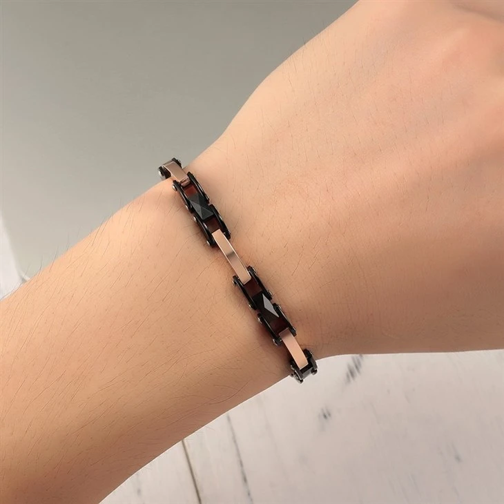 Ceramic Fusion Dual-Tone Link Bracelet price Ceramic Fusion Dual-Tone Link Bracelet price